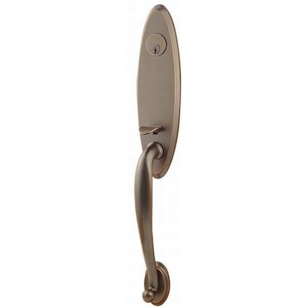 Emtek Oil Rubbed Bronze Handleset 4421CKUS10B 4421CKUS10B